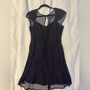 Reformation polka dot mini dress, only worn a few times